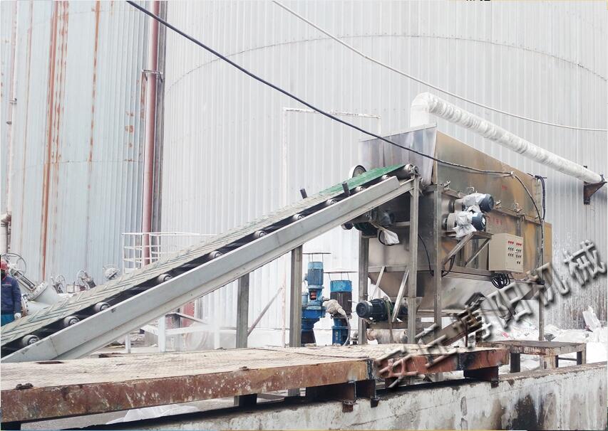 石灰粉自動拆袋機如何做到無殘留的？