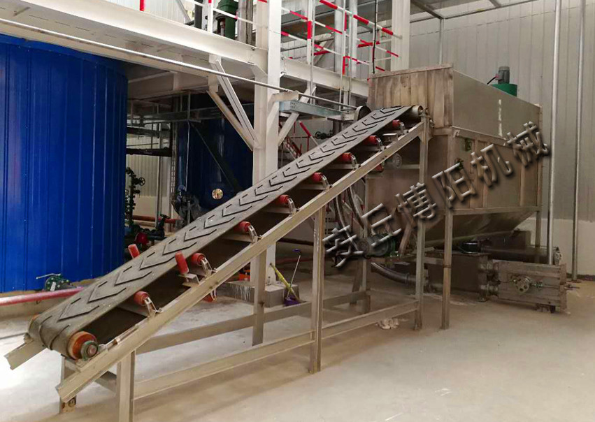 滑石粉自動拆袋機(jī)對生產(chǎn)車間的好處？