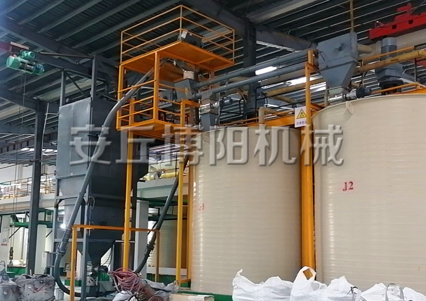 安丘博陽工業(yè)鹽噸袋拆包機(jī)的特點是什么？