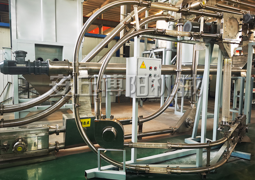 安丘博陽機械生產(chǎn)的片堿管鏈輸送機有哪些性能特點？