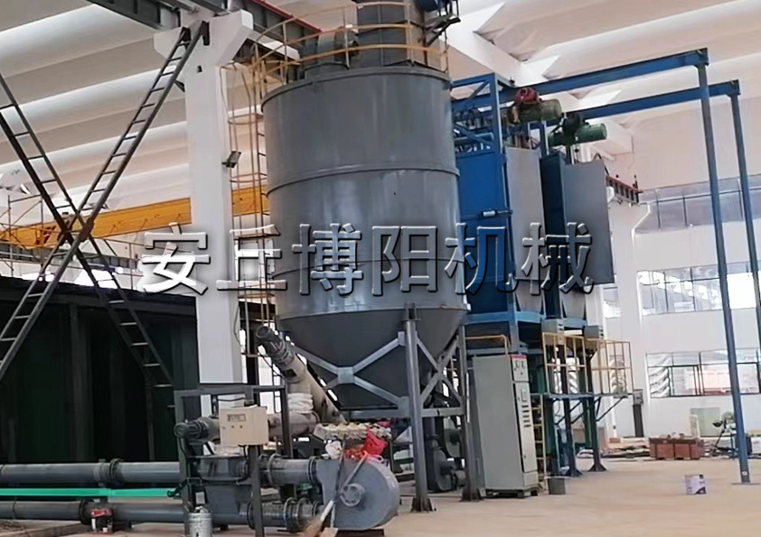 安丘博陽機械抑塵劑噸袋拆包機的工作流程是什么？