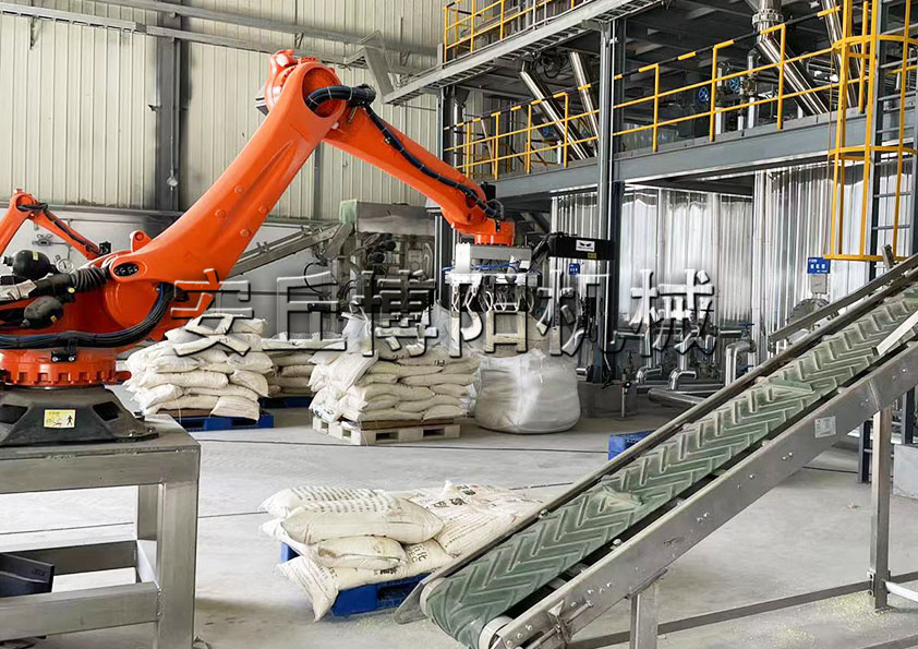 鋁酸鈣粉全自動(dòng)拆包機(jī)的工藝流程是什么？