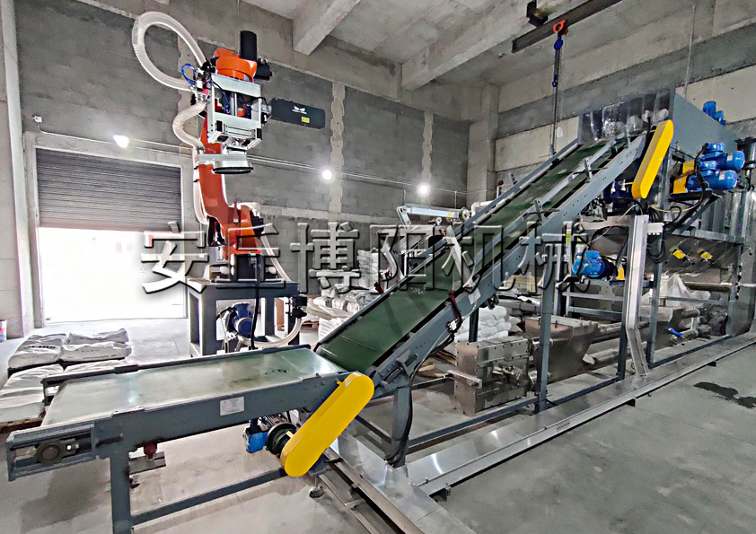 輕鈣粉全自動拆袋機的工作流程你了解嗎？