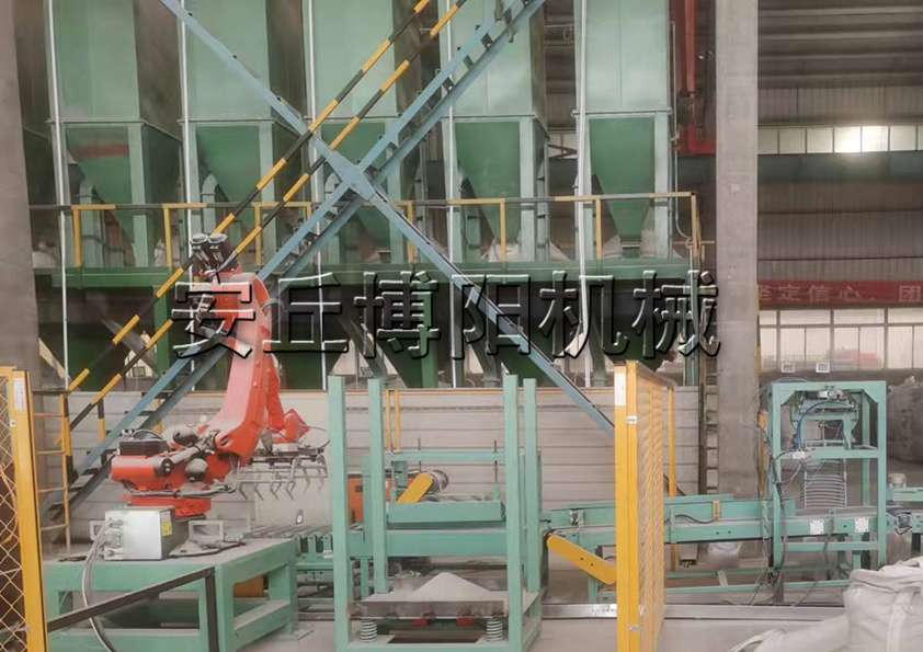 澆注料全自動(dòng)包裝碼垛機(jī)的特點(diǎn)主要有哪些呢？