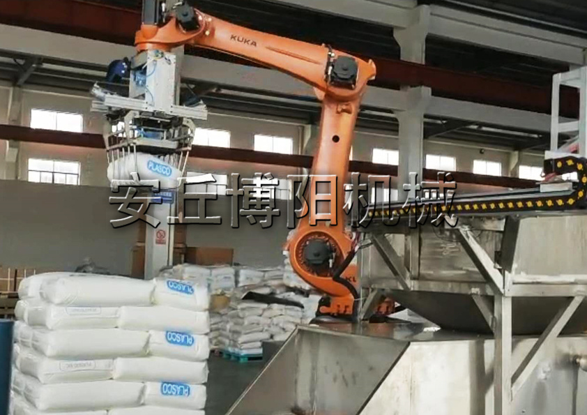 PP顆粒自動拆包機械手的工作流程和優(yōu)勢是什么？