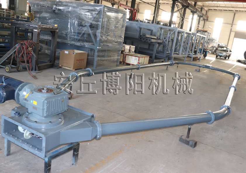 耐火材料管鏈?zhǔn)捷斔蜋C(jī)的工作流程是什么呢？