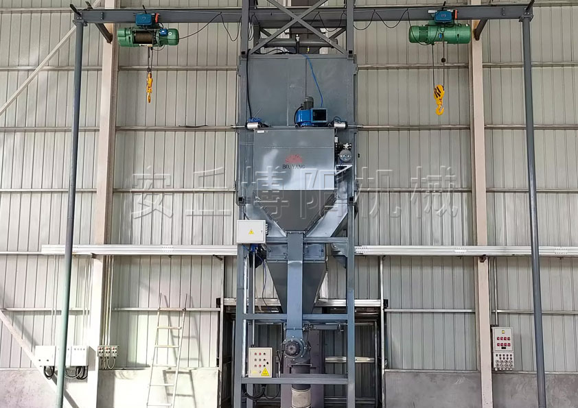 純堿噸袋拆包機的工作流程主要分為幾個步驟？