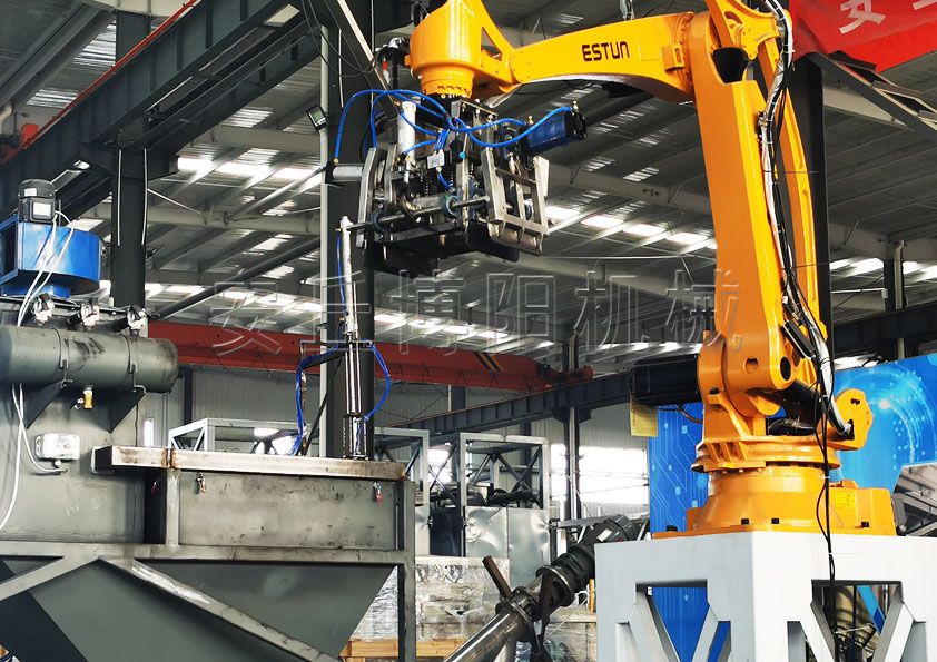 硫磺顆粒自動拆包機械手的核心組成和工作流程是什么？