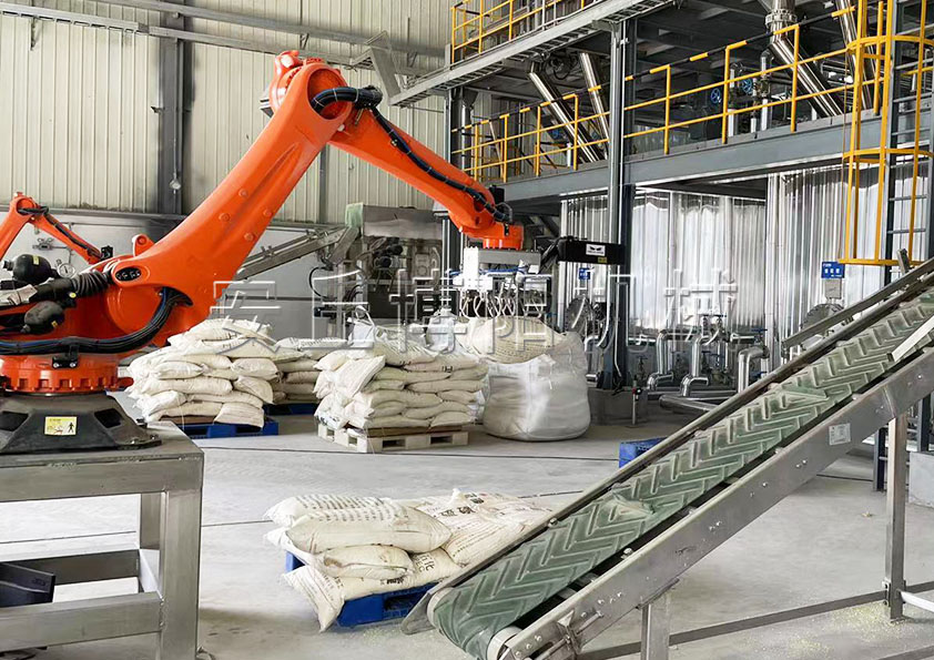 硫銨全自動(dòng)拆包機(jī)械手的工作流程和未來發(fā)展前景是什么？