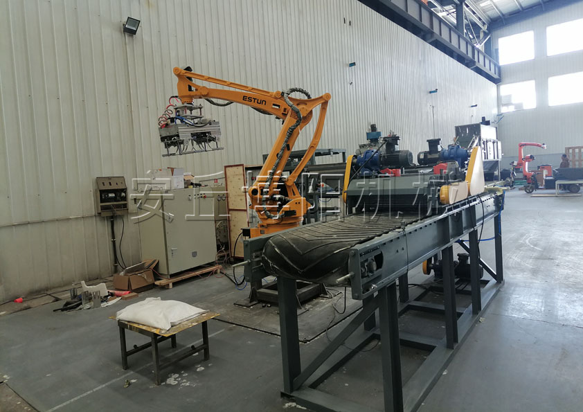 氧化鋁自動拆袋機械手 山東粉料自動拆包機器人優(yōu)勢