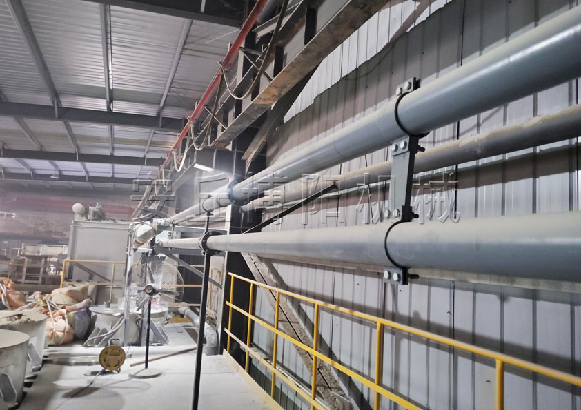 石膏粉管鏈輸送機(jī)無塵 管鏈?zhǔn)捷斔蜋C(jī)性能特點(diǎn)